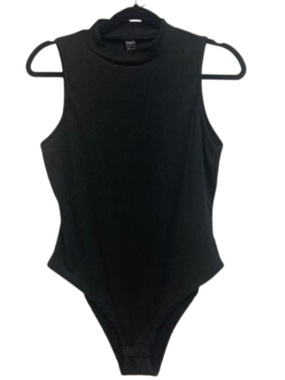 Shein Sleeveless Black Body Suit Size XL